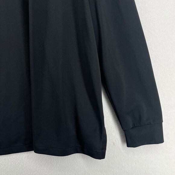 POLO RALPH LAUREN Shirt Mens XL Performance Polo Golf Long Sleeve Pique Black - Picture 10 of 15